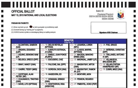 comelec barangay election 2013 official results|2013 Philippine general election .